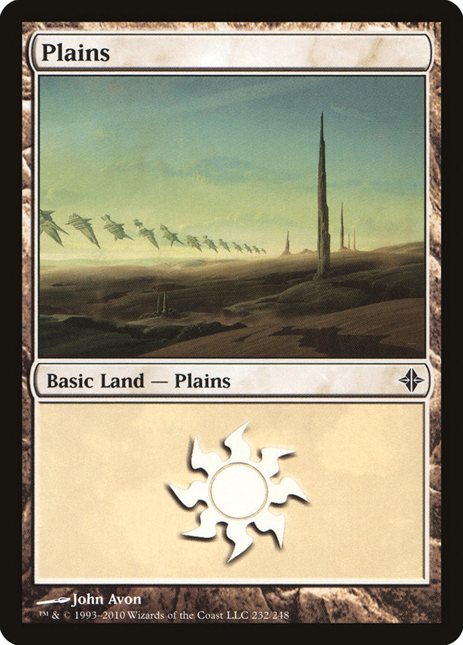 Plains (232) [Rise of the Eldrazi] | Nerdhalla Games