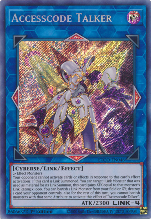 Accesscode Talker [ETCO-EN046] Secret Rare | Nerdhalla Games