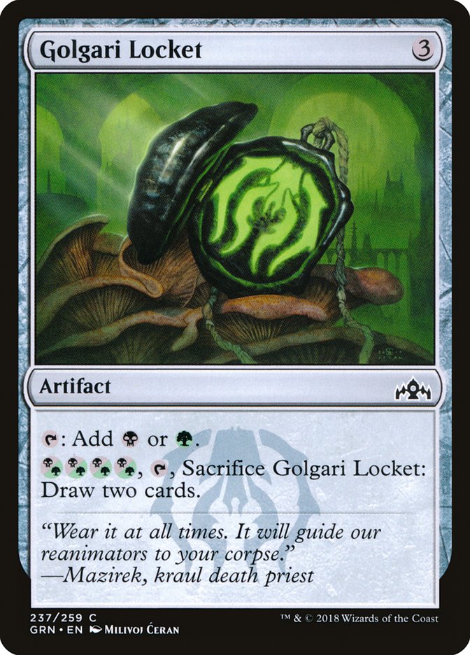 Golgari Locket [Guilds of Ravnica] | Nerdhalla Games