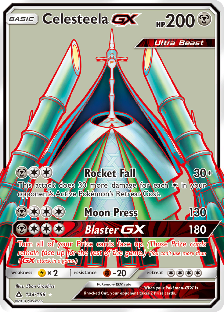 Celesteela GX (144/156) [Sun & Moon: Ultra Prism] | Nerdhalla Games