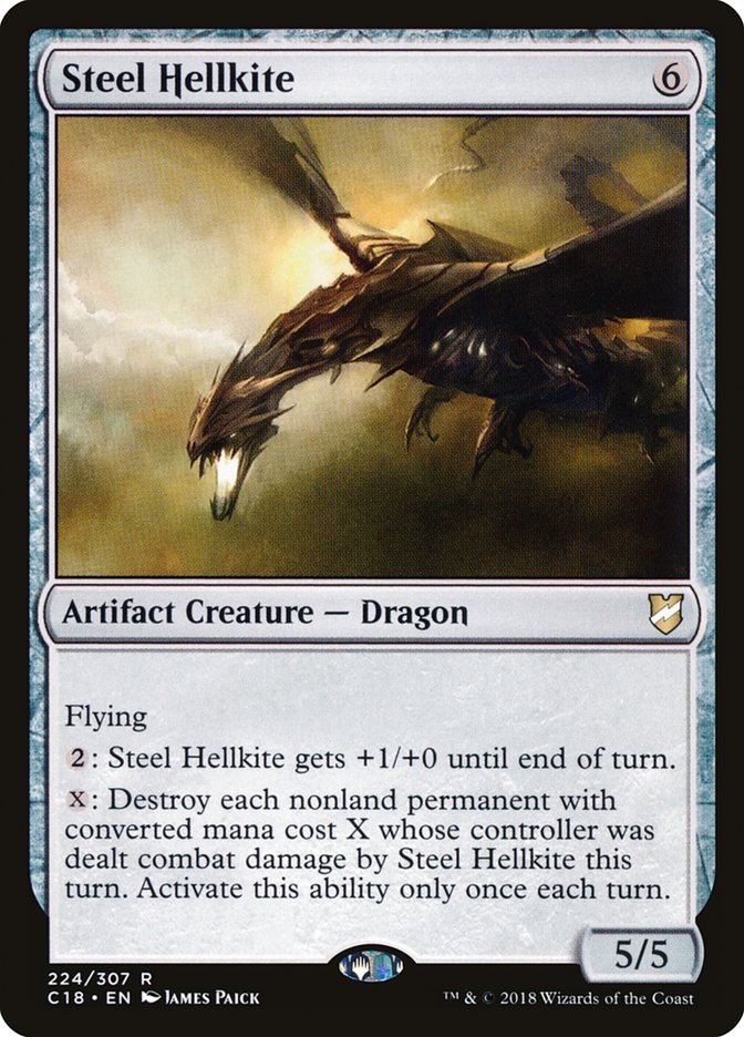 Steel Hellkite [Commander 2018] | Nerdhalla Games