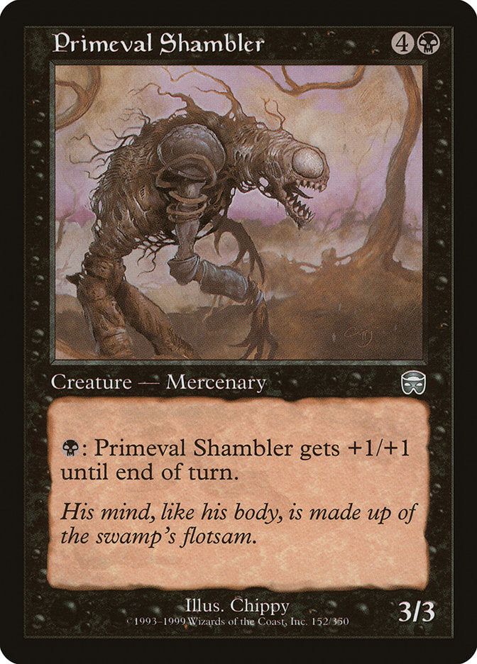 Primeval Shambler [Mercadian Masques] | Nerdhalla Games