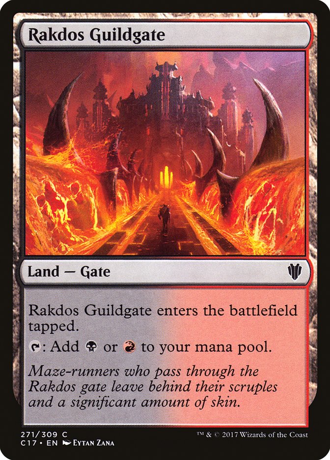 Rakdos Guildgate [Commander 2017] | Nerdhalla Games