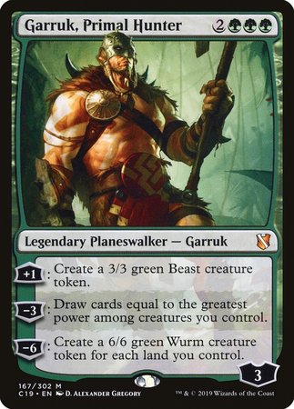 Garruk, Primal Hunter [Commander 2019] | Nerdhalla Games