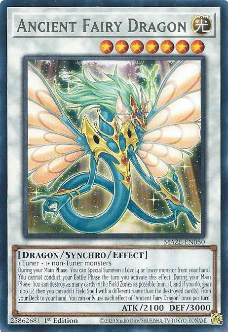 Ancient Fairy Dragon [MAZE-EN050] Rare | Nerdhalla Games