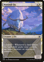 Makindi Ox (Showcase) [Zendikar Rising] | Nerdhalla Games