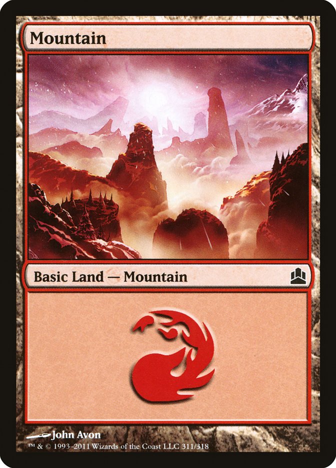 Mountain (311) [Commander 2011] | Nerdhalla Games