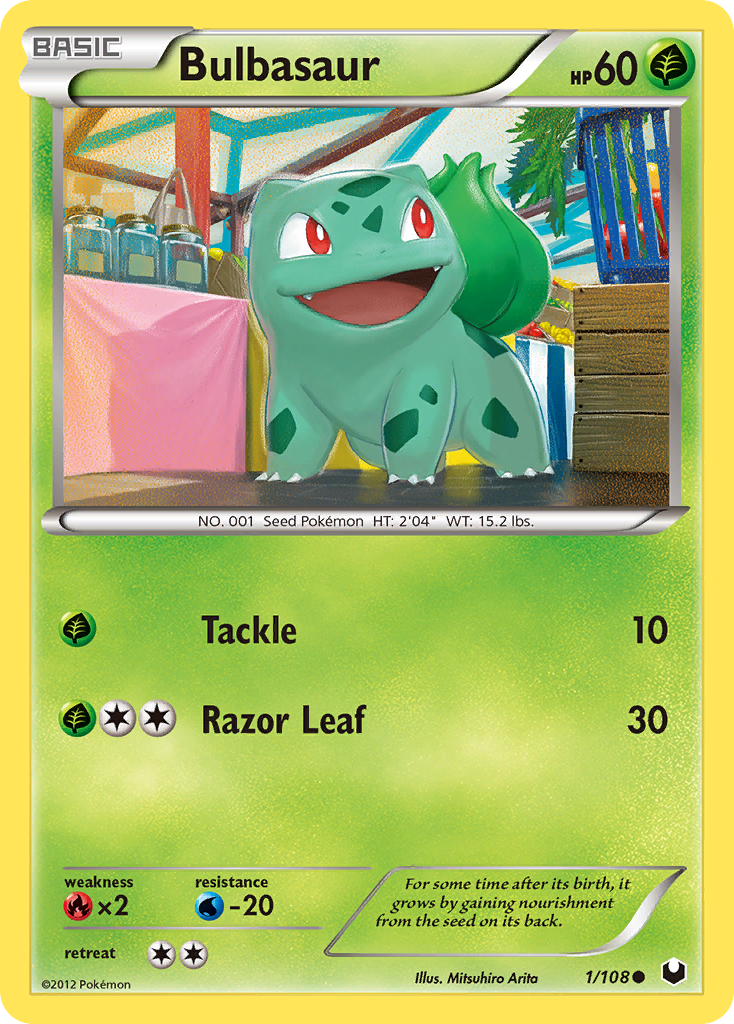 Bulbasaur (1/108) [Black & White: Dark Explorers] | Nerdhalla Games