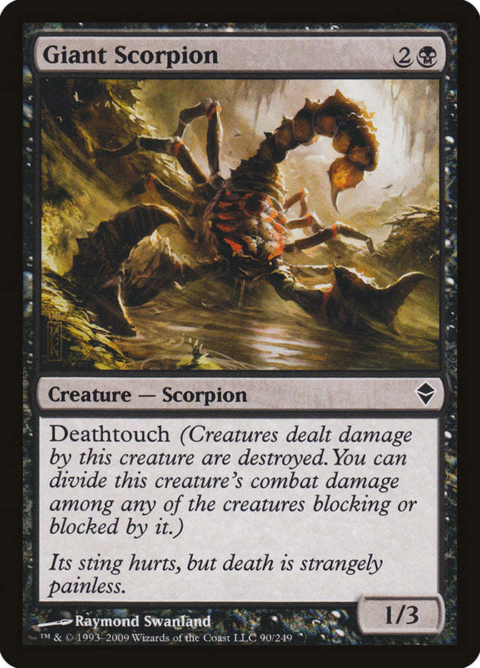 Giant Scorpion [Zendikar] | Nerdhalla Games