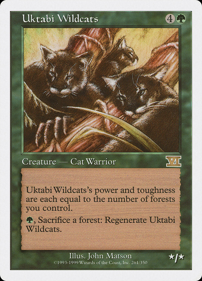 Uktabi Wildcats [Classic Sixth Edition] | Nerdhalla Games