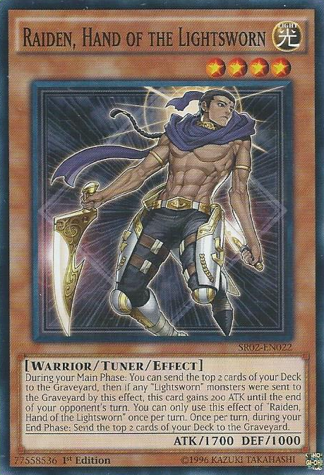 Raiden, Hand of the Lightsworn [SR02-EN022] Common | Nerdhalla Games