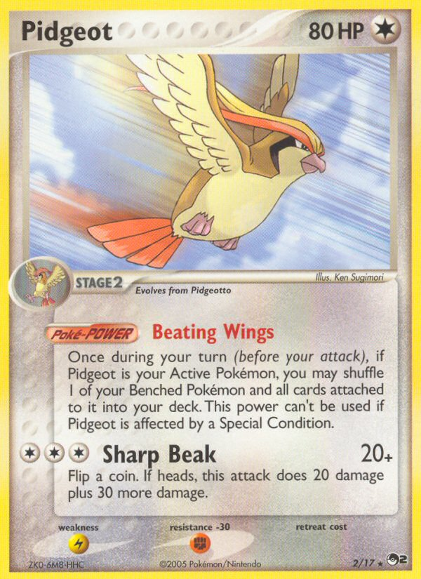 Pidgeot (2/17) [POP Series 2] | Nerdhalla Games