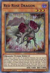 Red Rose Dragon (Green) [LDS2-EN108] Ultra Rare | Nerdhalla Games