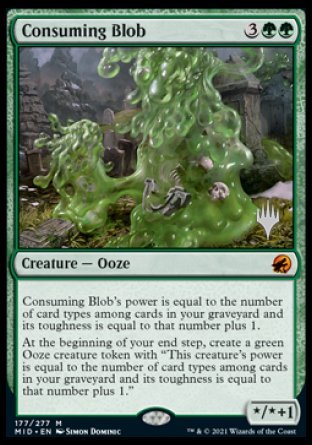 Consuming Blob (Promo Pack) [Innistrad: Midnight Hunt Promos] | Nerdhalla Games