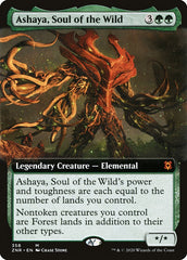 Ashaya, Soul of the Wild (Extended Art) [Zendikar Rising] | Nerdhalla Games