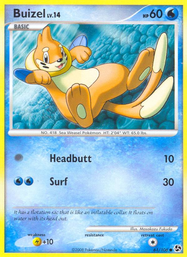 Buizel (61/106) [Diamond & Pearl: Great Encounters] | Nerdhalla Games