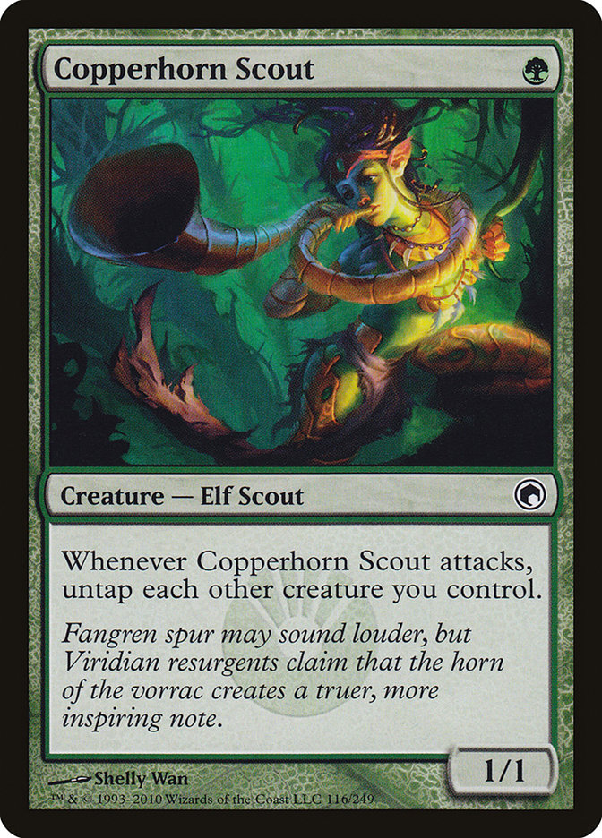 Copperhorn Scout [Scars of Mirrodin] | Nerdhalla Games