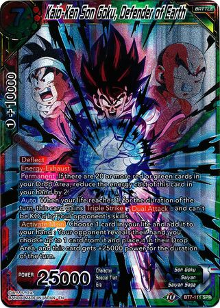 Kaio-Ken Son Goku, Defender of Earth (SPR) [BT7-111] | Nerdhalla Games