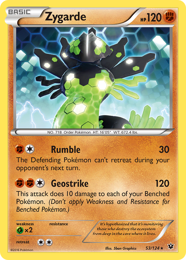 Zygarde (53/124) [XY: Fates Collide] | Nerdhalla Games