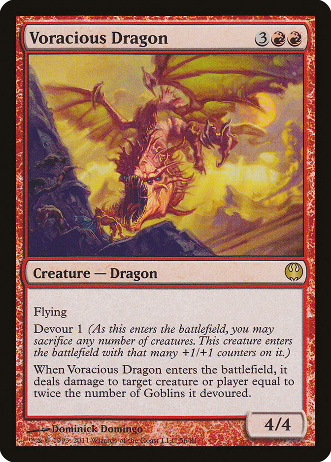 Voracious Dragon [Duel Decks: Knights vs. Dragons] | Nerdhalla Games