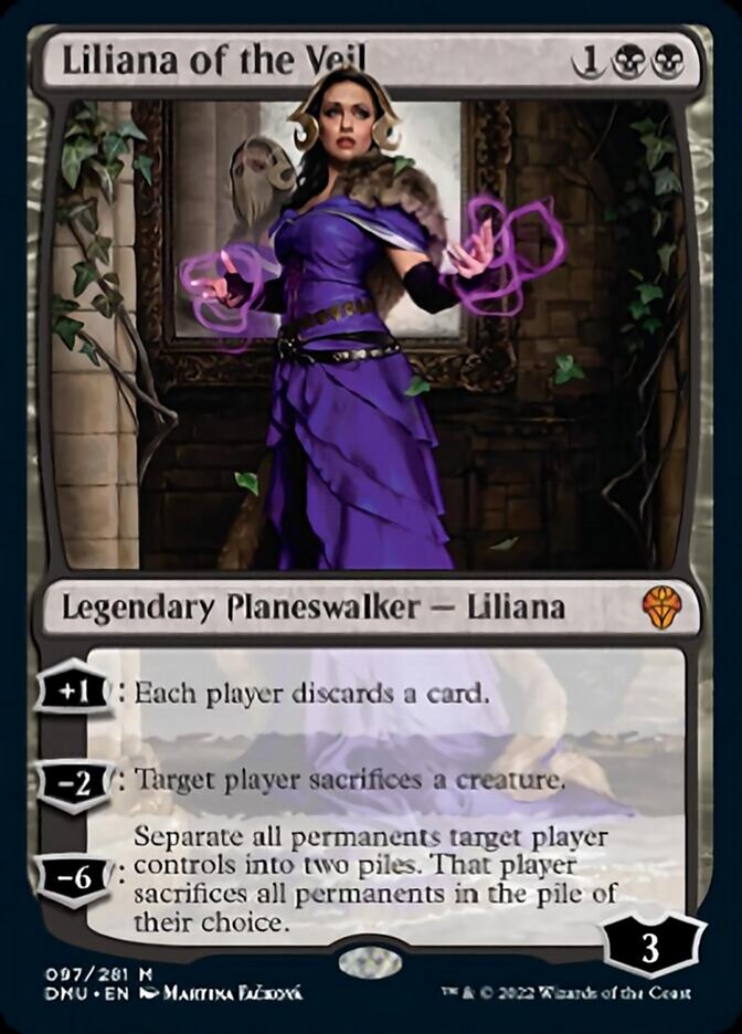 Liliana of the Veil [Dominaria United] | Nerdhalla Games