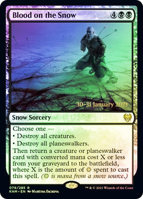 Blood on the Snow  [Kaldheim Prerelease Promos] | Nerdhalla Games