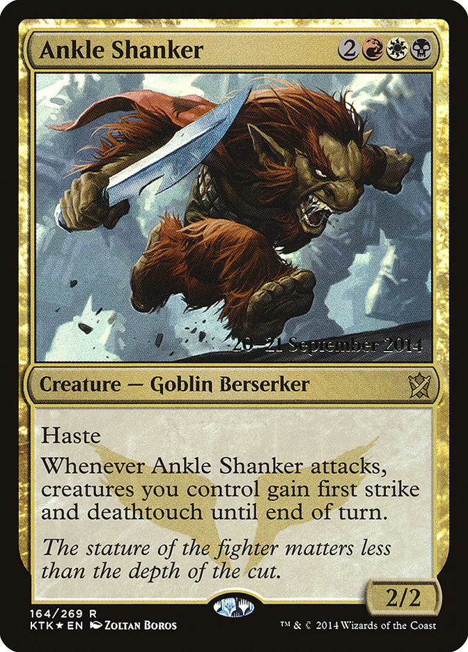 Ankle Shanker  [Khans of Tarkir Prerelease Promos] | Nerdhalla Games