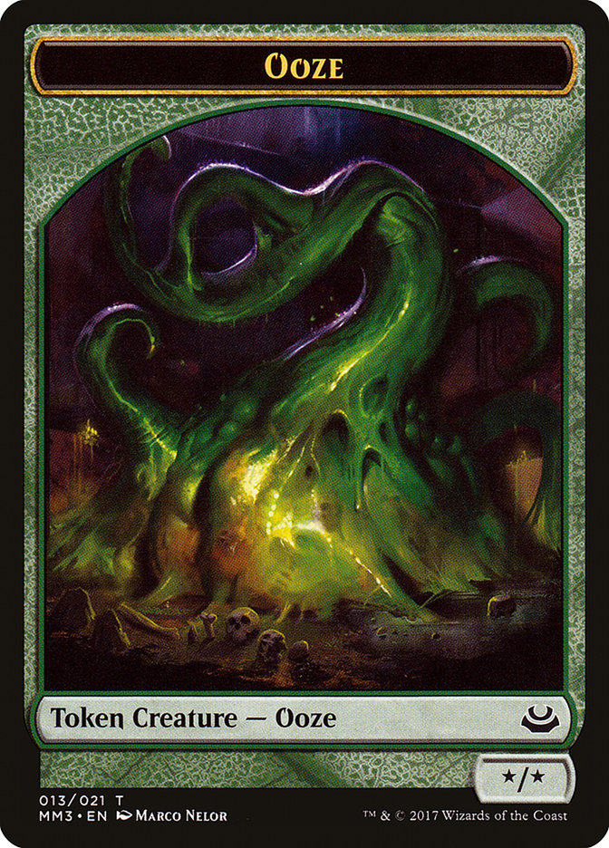 Ooze [Modern Masters 2017 Tokens] | Nerdhalla Games