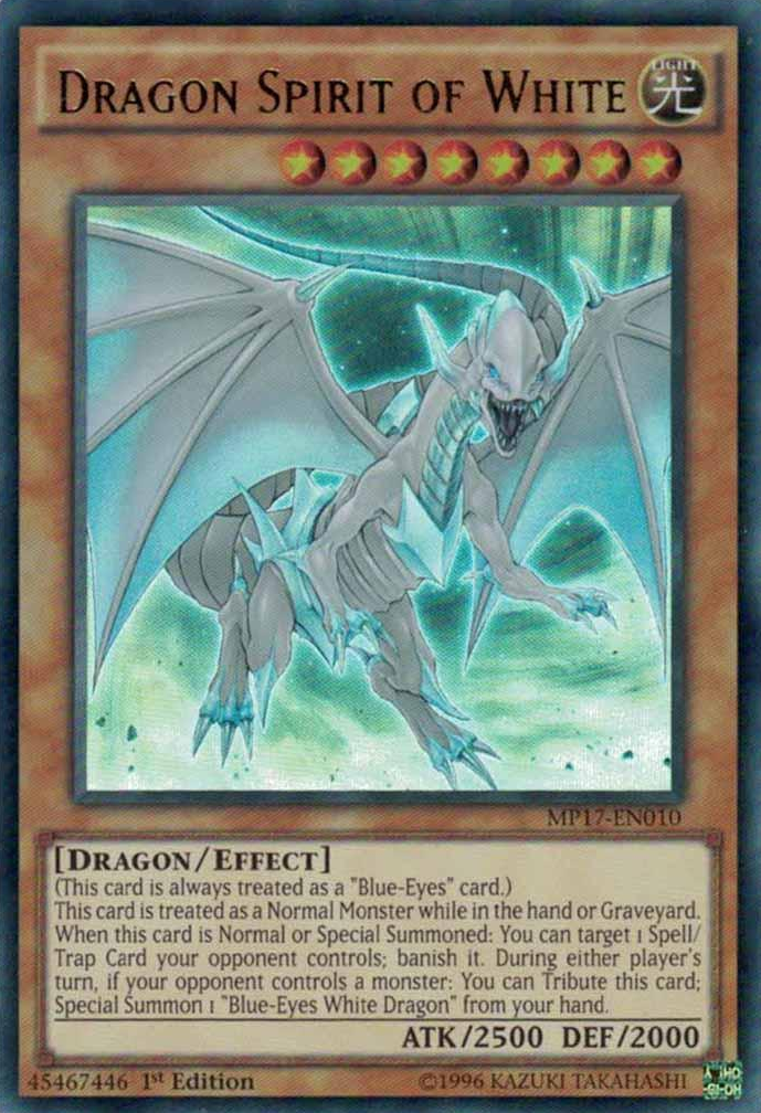 Dragon Spirit of White [MP17-EN010] Ultra Rare | Nerdhalla Games