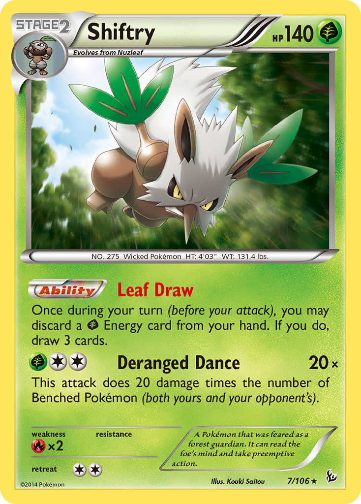 Shiftry (7/106) [XY: Flashfire] | Nerdhalla Games