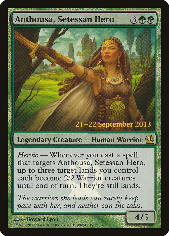 Anthousa, Setessan Hero  [Theros Prerelease Promos] | Nerdhalla Games