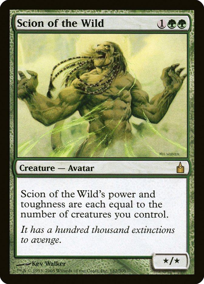 Scion of the Wild [Ravnica: City of Guilds] | Nerdhalla Games