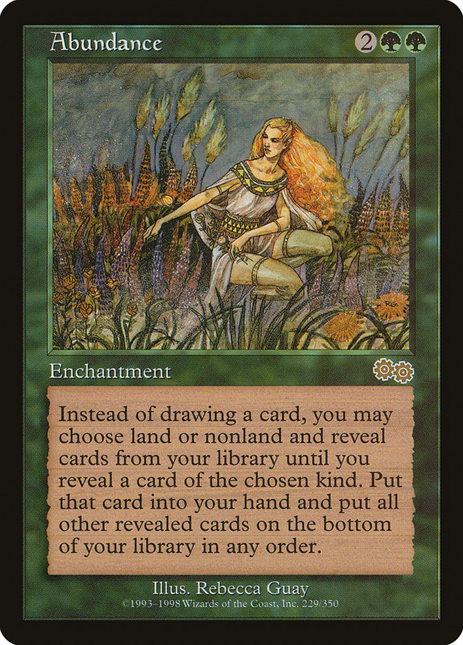 Abundance [Urza's Saga] | Nerdhalla Games