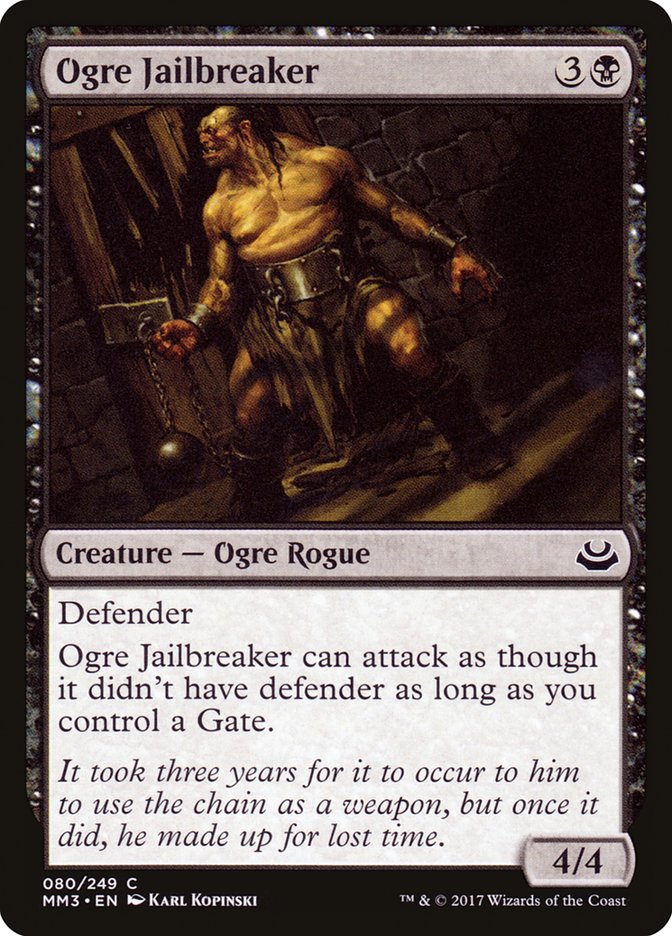 Ogre Jailbreaker [Modern Masters 2017] | Nerdhalla Games