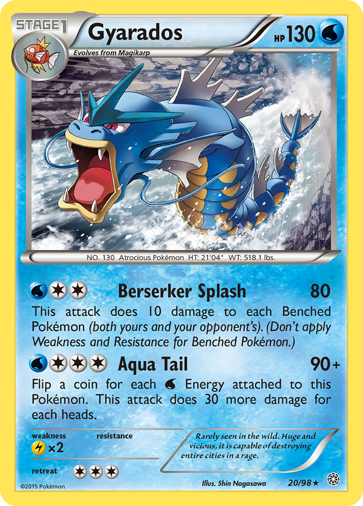 Gyarados (20/98) [XY: Ancient Origins] | Nerdhalla Games