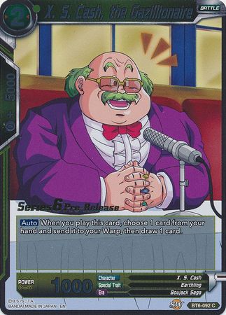 X. S. Cash, the Gazillionaire [BT6-092_PR] | Nerdhalla Games