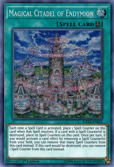 Magical Citadel of Endymion [DASA-EN055] Secret Rare | Nerdhalla Games