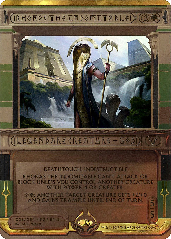 Rhonas the Indomitable (Invocation) [Amonkhet Invocations] | Nerdhalla Games