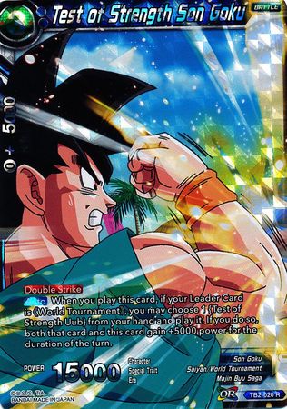 Test of Strength Son Goku [TB2-020] | Nerdhalla Games