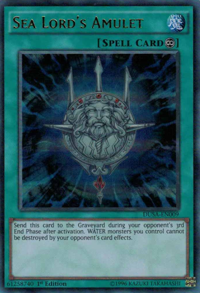 Sea Lord's Amulet [DUSA-EN009] Ultra Rare | Nerdhalla Games