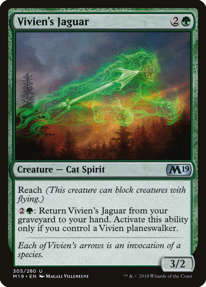 Vivien's Jaguar [Core Set 2019] | Nerdhalla Games