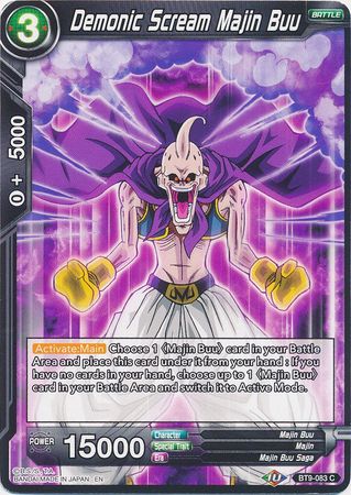 Demonic Scream Majin Buu [BT9-083] | Nerdhalla Games