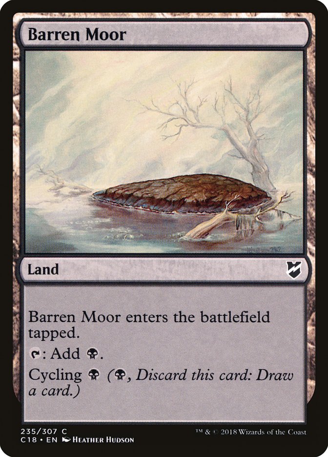 Barren Moor [Commander 2018] | Nerdhalla Games