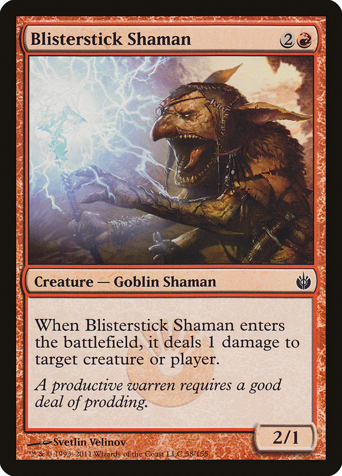 Blisterstick Shaman [Mirrodin Besieged] | Nerdhalla Games