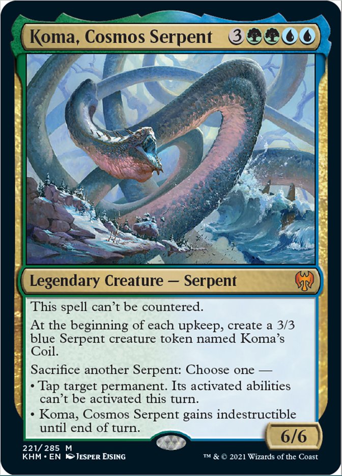 Koma, Cosmos Serpent [Kaldheim] | Nerdhalla Games