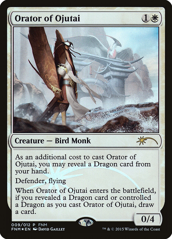 Orator of Ojutai [Friday Night Magic 2015] | Nerdhalla Games