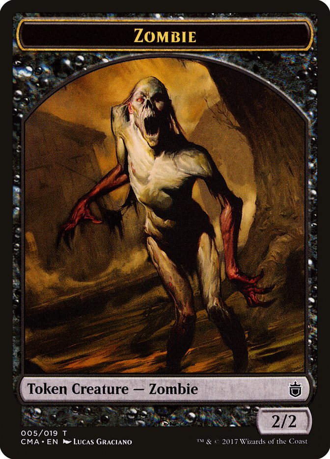 Zombie [Commander Anthology Tokens] | Nerdhalla Games