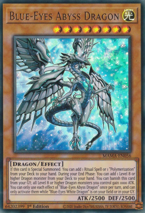 Blue-Eyes Abyss Dragon [MAMA-EN056] Ultra Rare | Nerdhalla Games