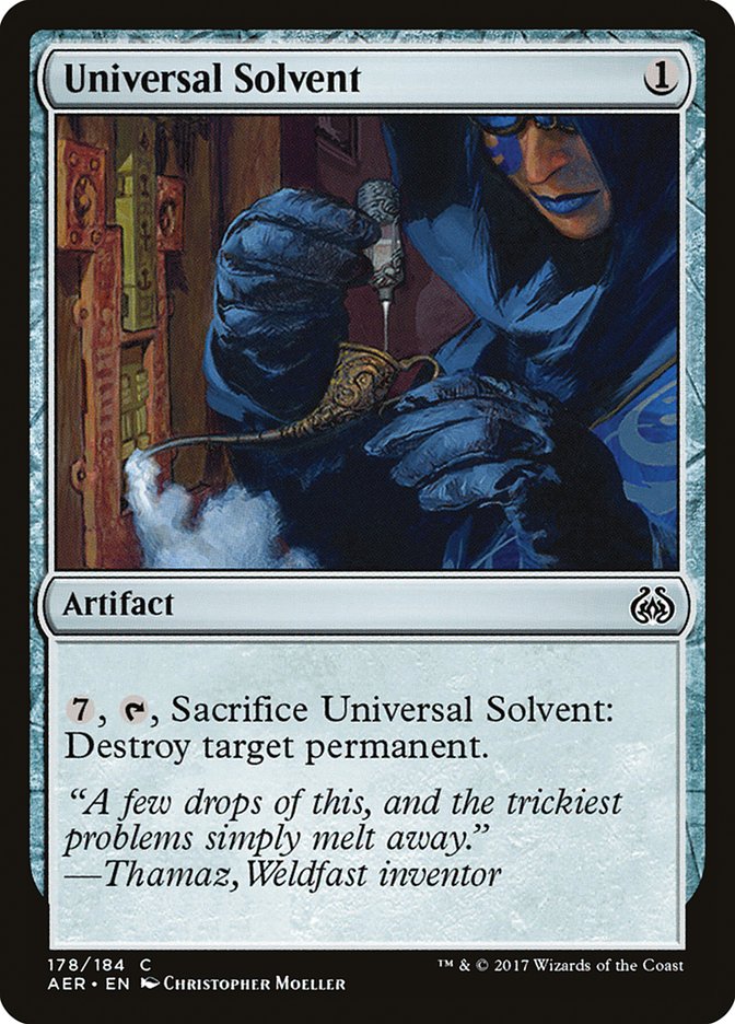 Universal Solvent [Aether Revolt] | Nerdhalla Games