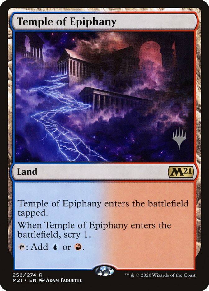 Temple of Epiphany (Promo Pack) [Core Set 2021 Promos] | Nerdhalla Games